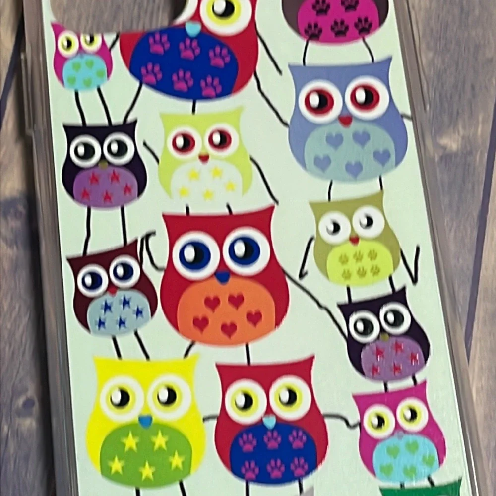 5for$10 iPhone 11 Pro Max Green Mixed Owl - Protective phone case